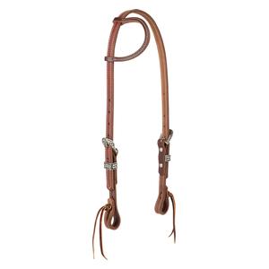Ken McNabb 3/4-in Diamond M Sliding Ear Horse Headstall Weaver Leather